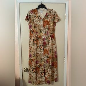 Coldwater Creek - chiffon full length dress